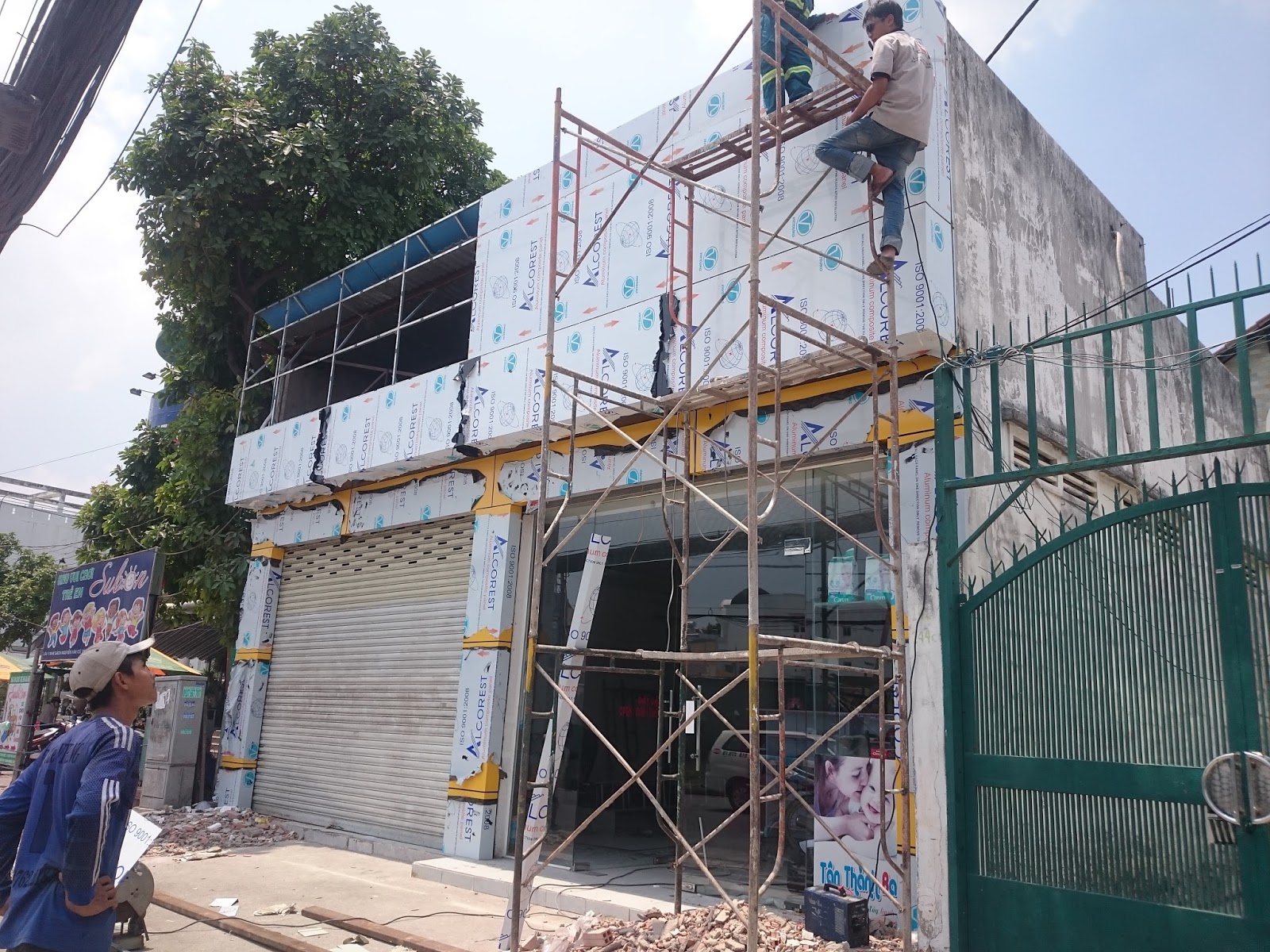 Mặt dựng alu Vũng Tàu giá rẻ