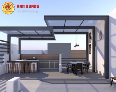 THI CÔNG MÁI ĐÓN CANOPY GIÁ TỐT VŨNG TÀU