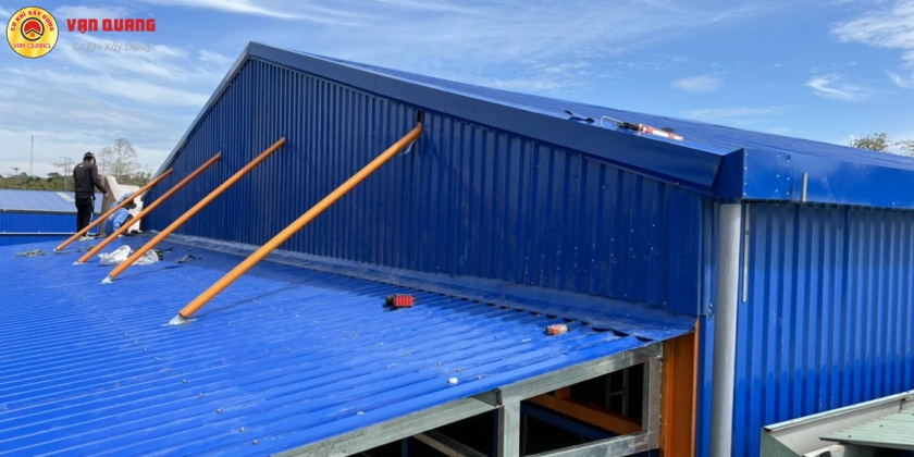 XÂY DỰNG NHÀ TIỀN CHẾ NHÀ XƯỞNG PHÚ MỸ- VŨNG TÀU